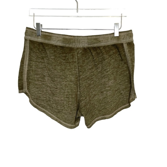 Wonder Woman Cotton/Poly Pajama Set Hoodie and Shorts Grey/Green Burnout Size L - Picture 8 of 16